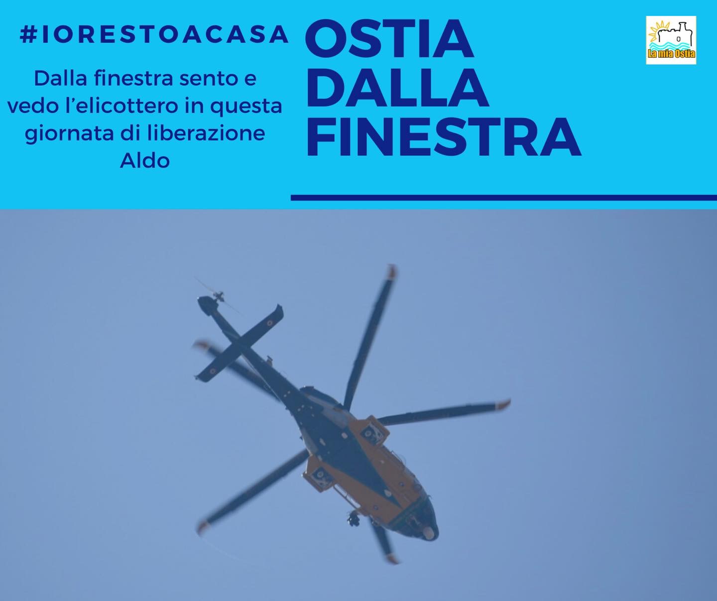 Ostia dalla finestra: mese di aprile